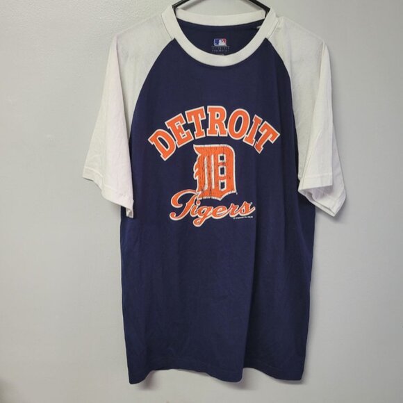 Detroit Tigers Tee Shirt Baseball MLB Fan Womens Large Michigan Comerica Park - Picture 5 of 5